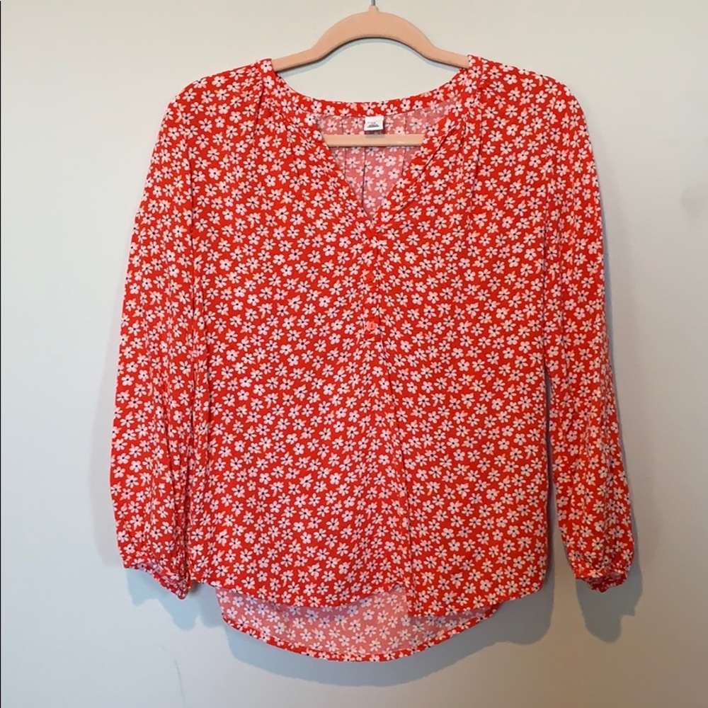 Floral Blouse - Old Navy XS